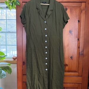 Quince European Linen Dress